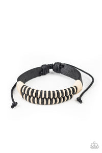 Trail time Black Urban Bracelet - SC Bling Boutique