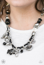 Laden Sie das Bild in den Galerie-Viewer, Charmed I’m Sure - Black Necklace - SC Bling Boutique