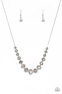 Crystal Carriages Necklace-Silver - SC Bling Boutique