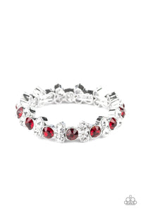 Here Comes The Bribe - Red Bracelet - SC Bling Boutique