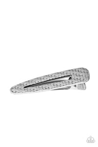 Do You HAIR What I HAIR? Silver Hairclip - SC Bling Boutique