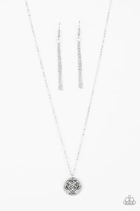 Home Is Where Mom Is Silver Necklace - SC Bling Boutique