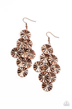 Laden Sie das Bild in den Galerie-Viewer, Star Spangled Shine - Copper Earring - SC Bling Boutique