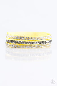 Mega Glam Yellow Urban Bracelet - SC Bling Boutique