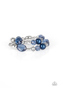 Downtown Dazzle Blue Bracelet - SC Bling Boutique