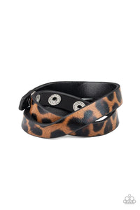 All GRRRirl Brown Urban bracelet - SC Bling Boutique