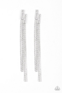 Radio Waves - White Post Earring - SC Bling Boutique