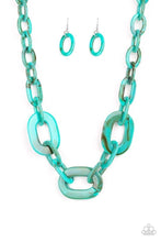 Laden Sie das Bild in den Galerie-Viewer, All In- Vincible Blue Necklace - SC Bling Boutique