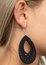 Load image into Gallery viewer, Belize Beauty Black Earring - SC Bling Boutique