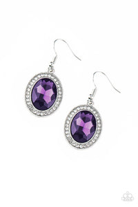 Only Fame in Town - Purple Earring - SC Bling Boutique