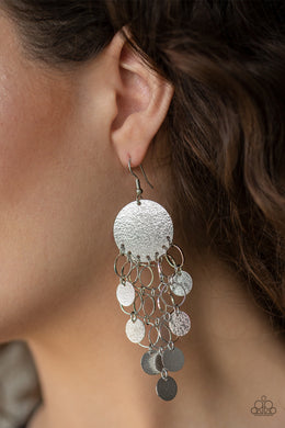 Turn On The BRIGHTS Silver Earring - SC Bling Boutique