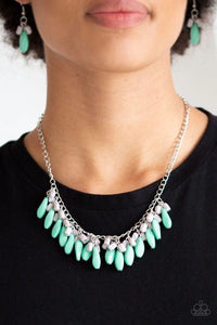 Bead Binge Green Necklace - SC Bling Boutique