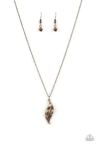 Let STEM Talk Brass Necklace - SC Bling Boutique