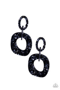 Confetti Congo Blue Earring - SC Bling Boutique