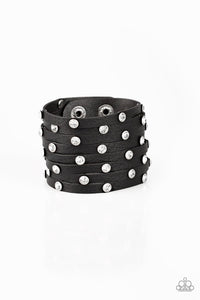 Sass Squad Black Bracelet - SC Bling Boutique