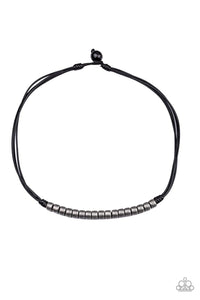 On The Treasure Hunt - Black Urban Necklace - SC Bling Boutique