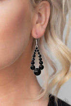 Laden Sie das Bild in den Galerie-Viewer, Here GLOWS Nothing - Black Earring - SC Bling Boutique