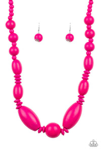 Summer Breezin’ Pink Necklace - SC Bling Boutique