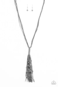 Hand-Knotted Knockout Silver Necklace - SC Bling Boutique