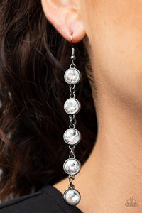 Trickle Down Twinkle Black Earring - SC Bling Boutique