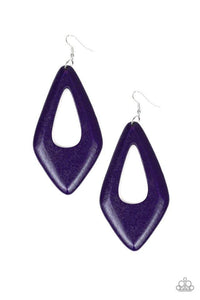 A Shore Bet Purple earrings - SC Bling Boutique