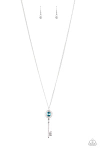 Secret Shimmer - Blue Necklace - SC Bling Boutique