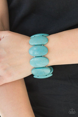 Dramatically Nomadic Blue Bracelet - SC Bling Boutique