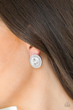 Load image into Gallery viewer, What Should I BLING? White Post Earring - SC Bling Boutique