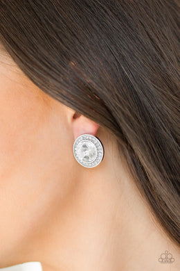 What Should I BLING? White Post Earring - SC Bling Boutique