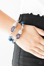 Load image into Gallery viewer, Downtown Dazzle Blue Bracelet - SC Bling Boutique