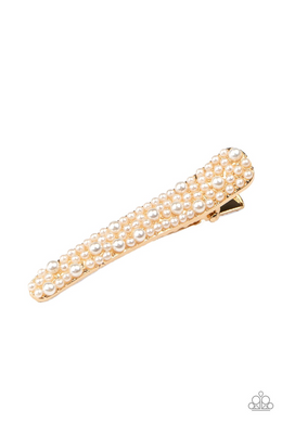 Wish You Were HAIR Gold Hair Clip - SC Bling Boutique