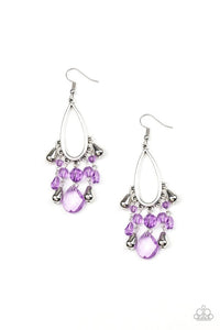 Summer Catch Purple Earring - SC Bling Boutique