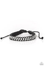 Cargar imagen en el visor de la galería, Rugged Rancher Black Urban Bracelet - SC Bling Boutique