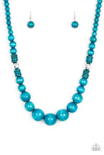 Laden Sie das Bild in den Galerie-Viewer, Panama Panorama Blue Necklace - SC Bling Boutique