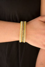 Cargar imagen en el visor de la galería, Mega Glam Yellow Urban Bracelet - SC Bling Boutique