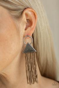 Oh My Giza Brown Post Earring - SC Bling Boutique