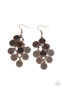 Blushing Blooms - Copper Earring - SC Bling Boutique