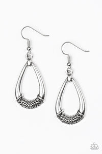 Trending Texture Silver Earring - SC Bling Boutique