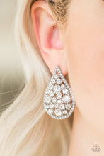 Laden Sie das Bild in den Galerie-Viewer, REIGN-Storm White Post Earring - SC Bling Boutique