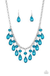 Crystal Enchantment - Blue Necklace - SC Bling Boutique