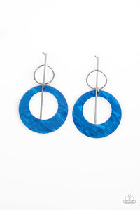 Stellar Stylist Blue Post Earring - SC Bling Boutique