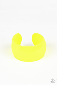 Fluent In Flamboyance Yellow Bracelets - SC Bling Boutique