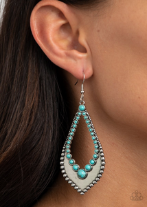 Essential Minerals - Blue Earring - SC Bling Boutique