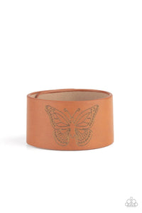 Flirty Flutter Brown Urban Bracelet - SC Bling Boutique