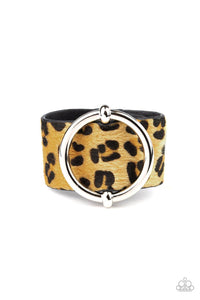 Asking FUR Trouble Yellow Urban Bracelet - SC Bling Boutique