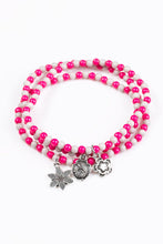 Load image into Gallery viewer, Rooftop Gardens Pink Bracelet - SC Bling Boutique