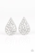 Laden Sie das Bild in den Galerie-Viewer, REIGN-Storm White Post Earring - SC Bling Boutique