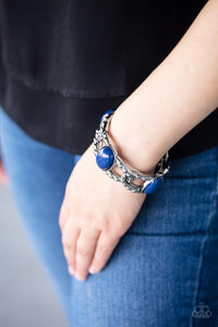 Dreamy Gleam - Blue Bracelet - SC Bling Boutique