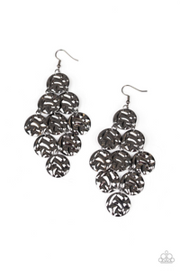 Metro Trend Black Earring - SC Bling Boutique