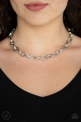 Urban Uplink Silver Necklace - SC Bling Boutique